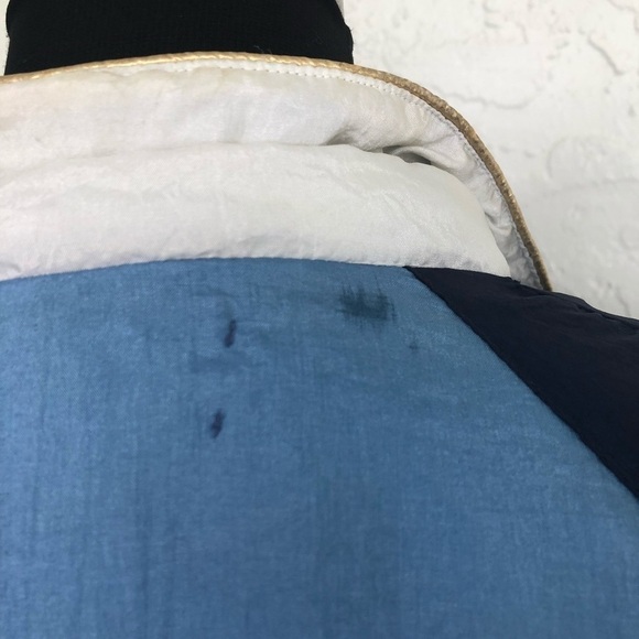 Vintage Nylon 1980’s 1990’s Floral Zip Up Jacket Coat Size Medium windbreaker - Picture 7 of 8